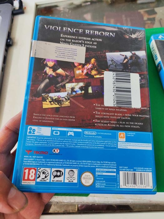 Nintendo wii u ninja gaiden / nintendo land нинтендо