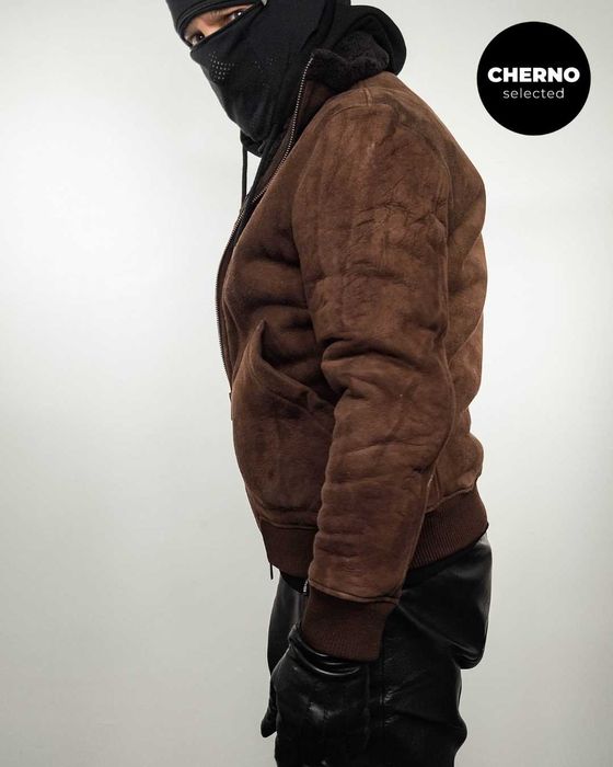 Мъжко бомбър яке от естествена кожа SELECTED HOMME NORTON - L•M – Ново