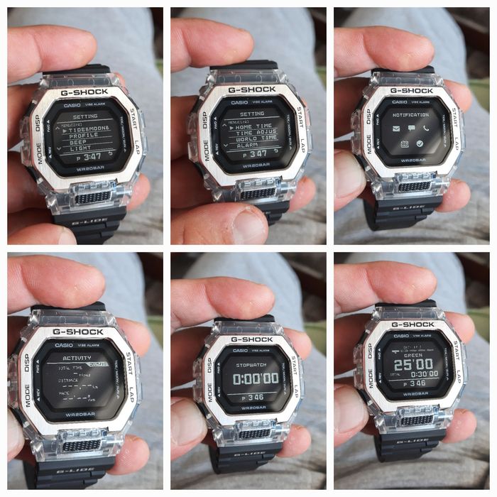 Casio G Shock GBX 100s  Bluetooth