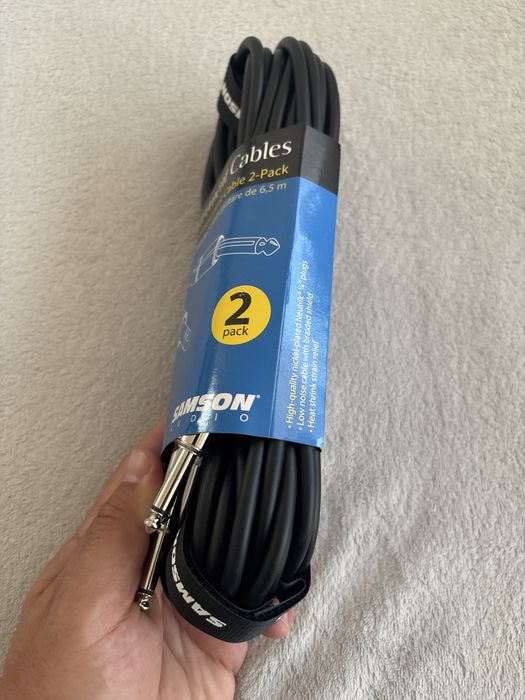 Set 2 cabluri Samson 6,5 m