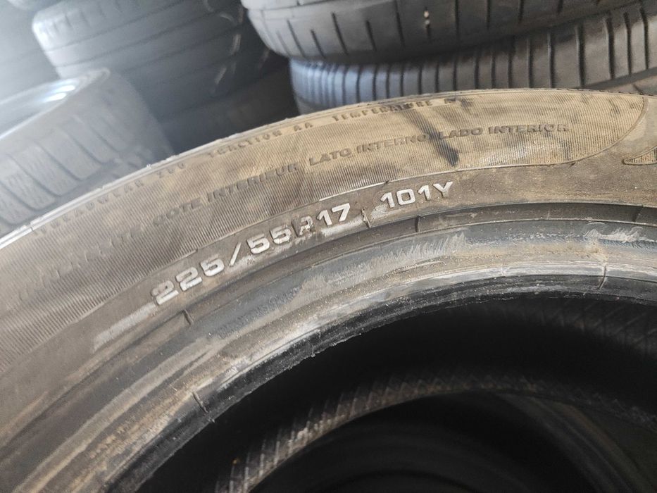 2бр.летни гуми 225/55/17 fulda