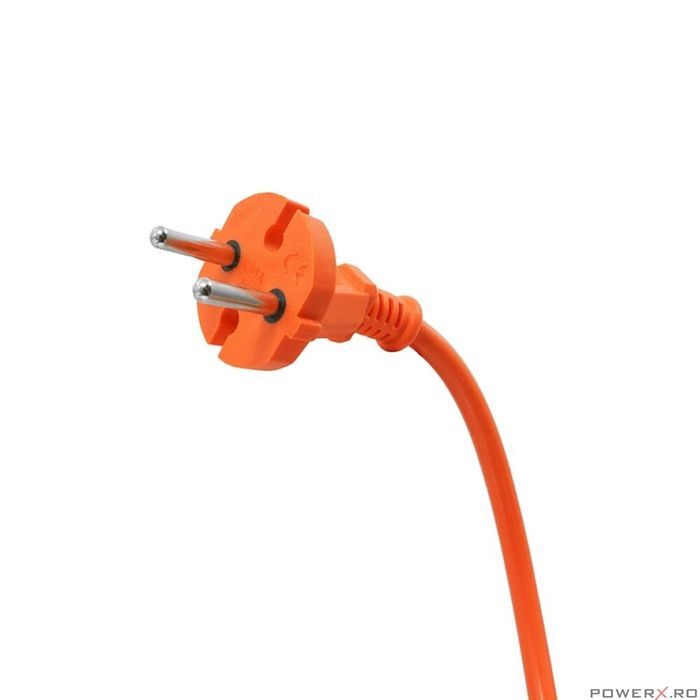 Cablu prelungitor pentru curent, lungime 20 metri, grosime 2x1 mm,