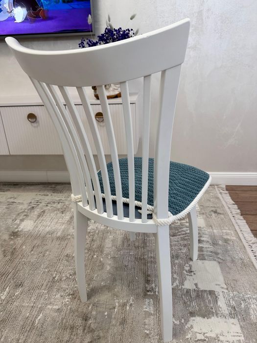 Стулья 6 штук с подстилкой