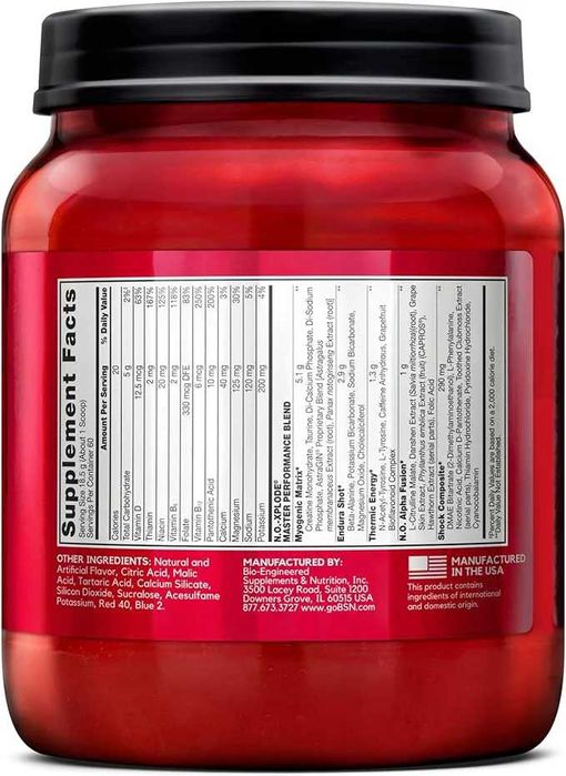 No-Xplode 60ser Pre-Workout
