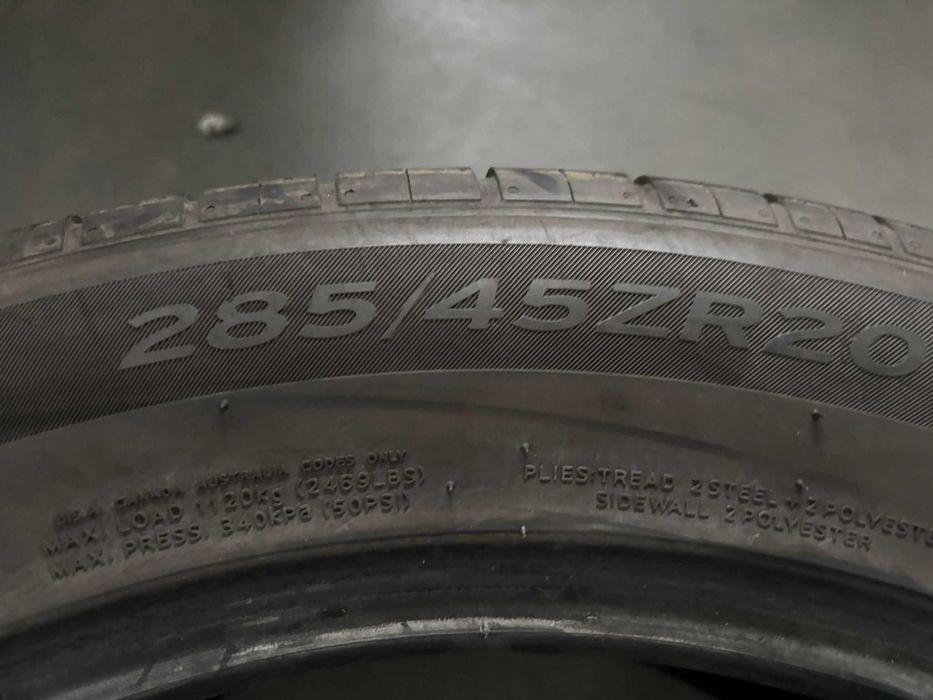 Set vara ca nou 285/45R20 Hankook 2024