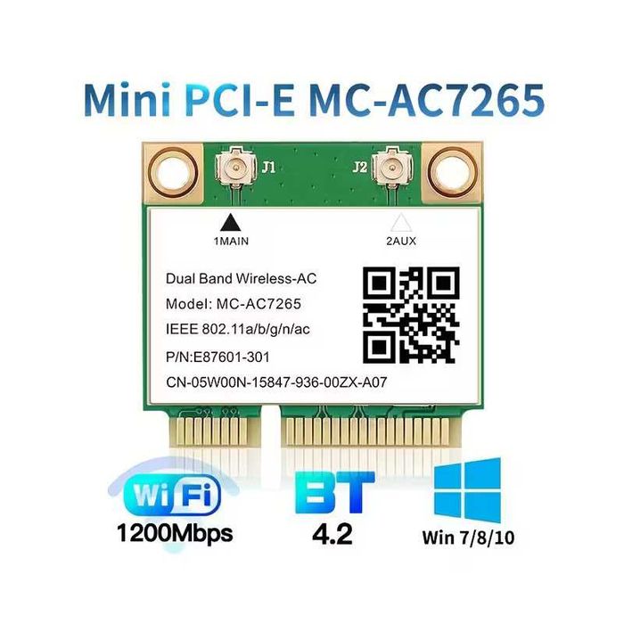 Wi-Fi карта PCI-E для ноутбука