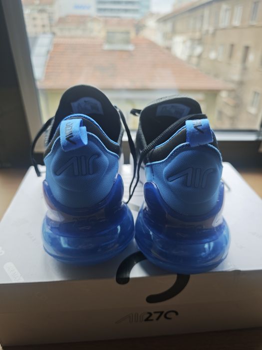 Nike Air 270 blue mesh