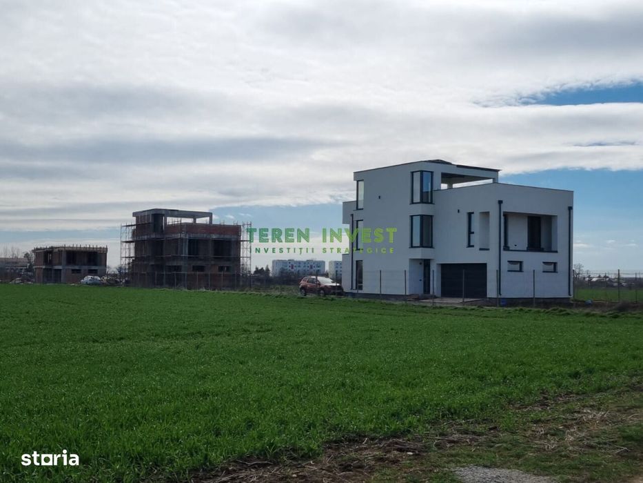 Teren 10.000 mp de vânzare – Balotești – PUZ locuințe