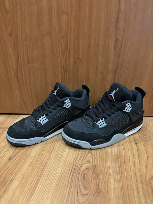 Кецове Jordan 4 retro black canvas