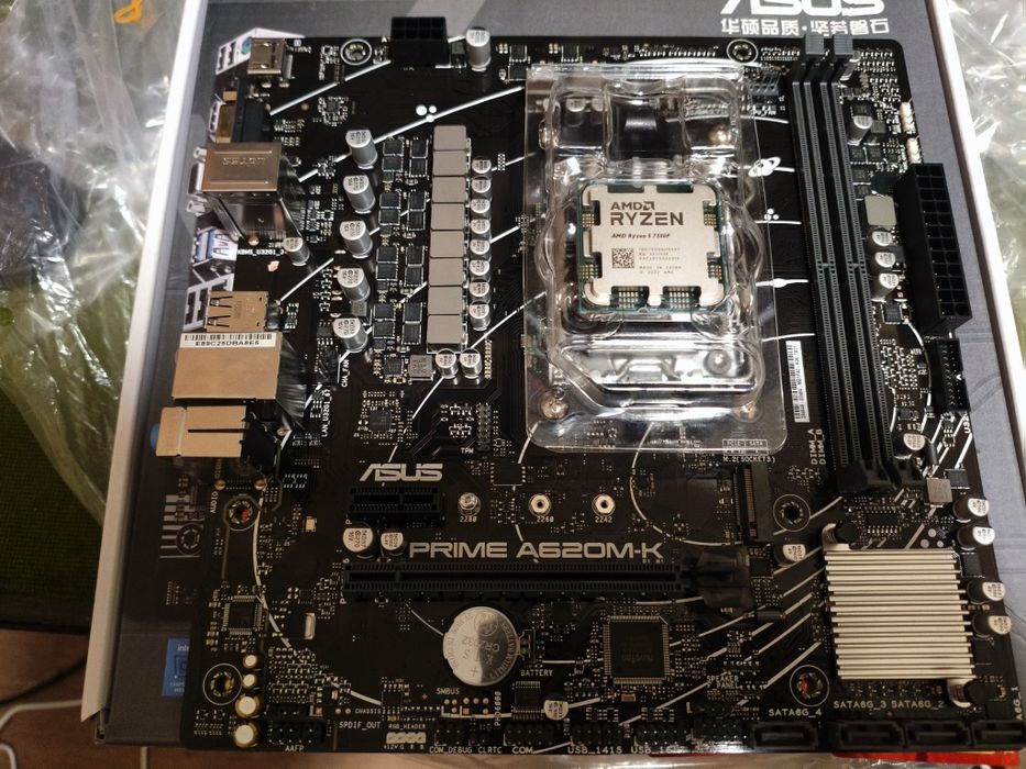 комплект 7500F A620M ASUS DDR5