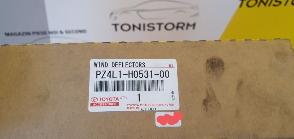Paravanturi Toyota Proace originale PZ4L1H053100