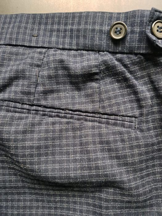 Pantaloni H&M Skinny fit / slim fit, cu model, pentru barbati