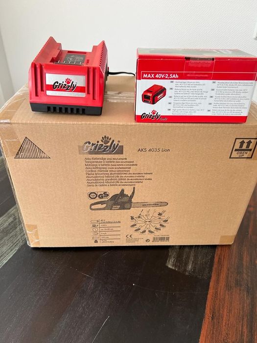 Резачка Grizzly акумулаторна 40v