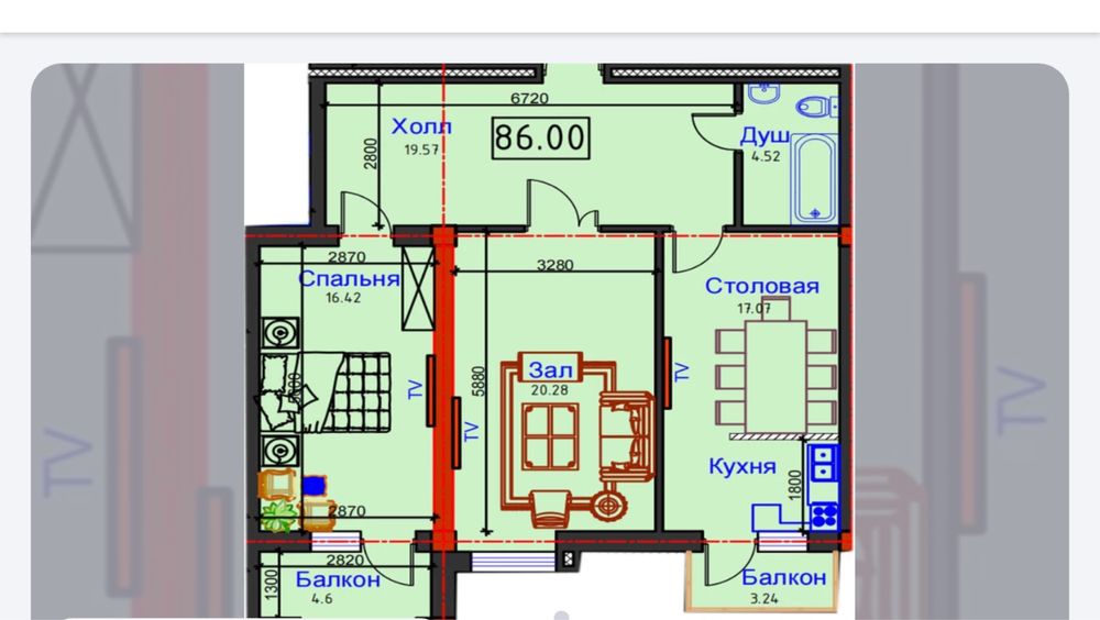 Продается квартира Гагарина Авеню