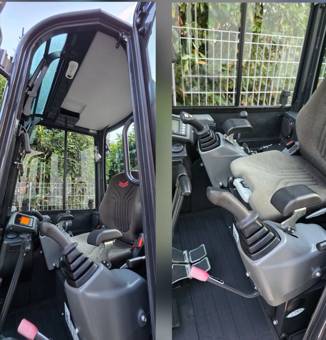Miniexcavator  Yanmar vio27 Cabină impecabil 260h  practic NOU