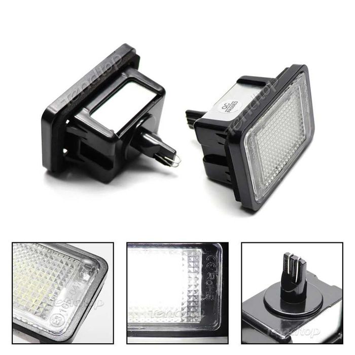LED плафони заден регистрационен номер Mercedes GLK X204 07-15