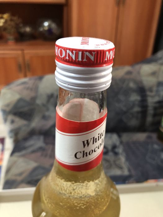 Monin Sirop pentru cafea cu aroma White Chocolate 700 ml, sigilat