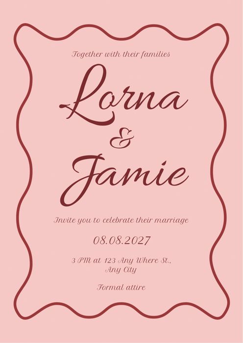 Invitații personalizate