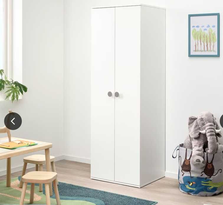 Dulap alb 2 usi 60x51x178 cm