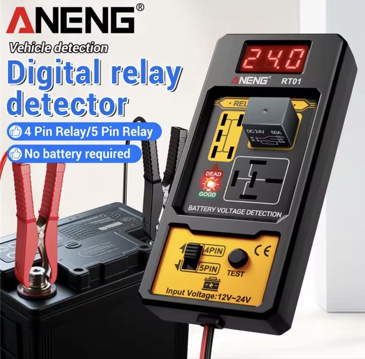 Tester relee auto 11-25V turisme-camioane-tractoare-utilitare-etc