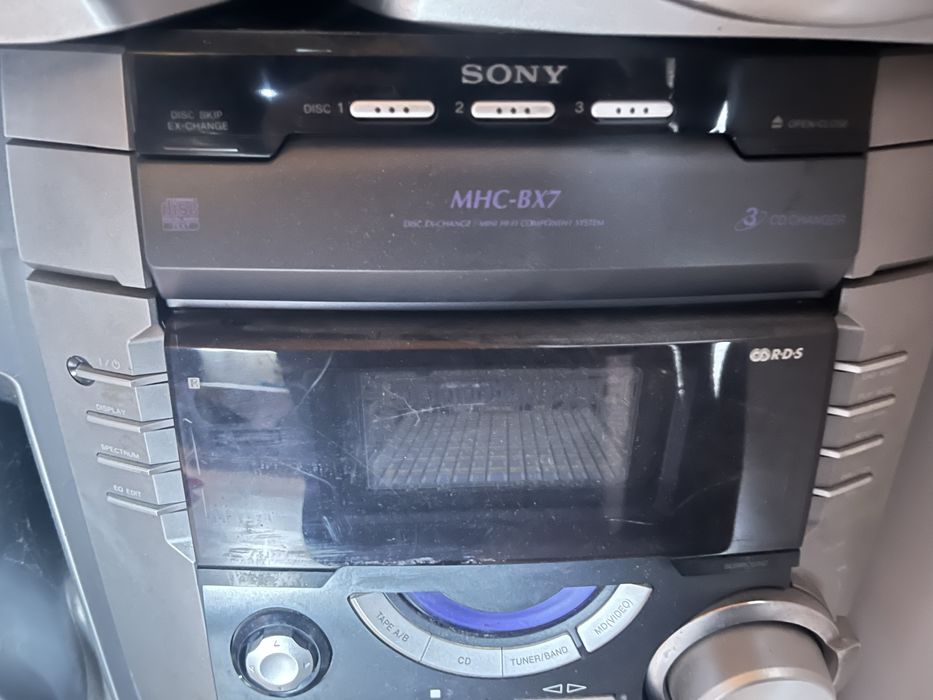 Combina sony mhc bx7