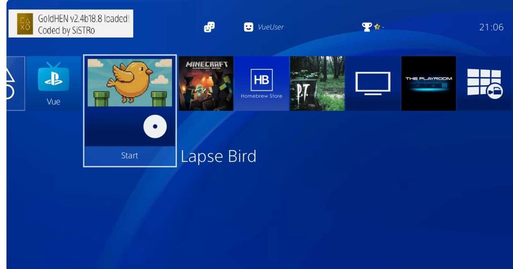 Blu-Ray Disc PS4, BD - Jailbreak (Lapse v1.2 AIO / HenLoader LP AIO)