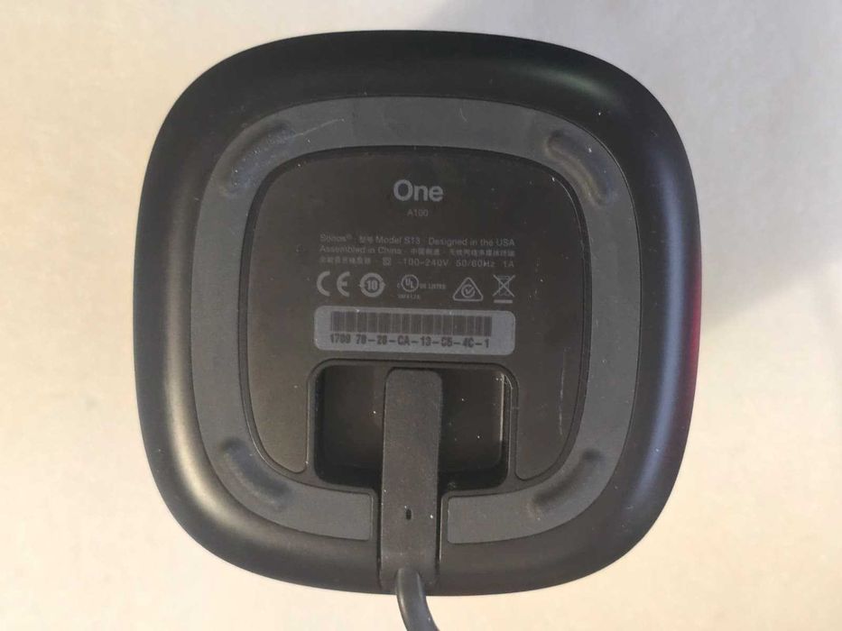Boxa Inteligenta Sonos One (Gen 1) Model S13, Wi-Fi, AirPlay, Neagra