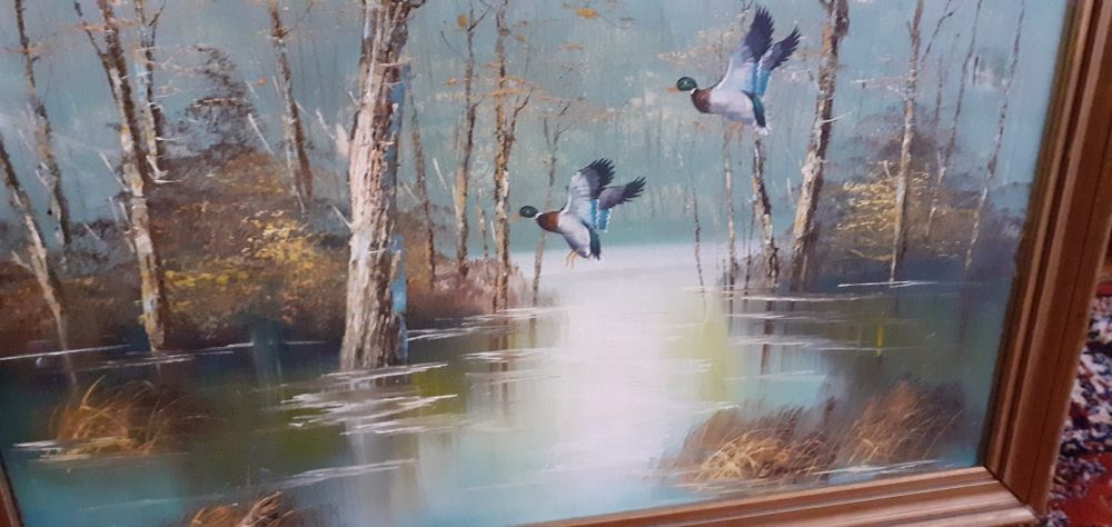 Картина масло върху платно