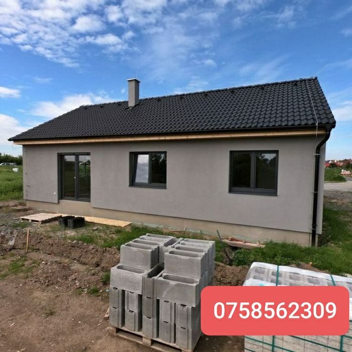 Vand case modulare 9 x 11m pe structura metalica