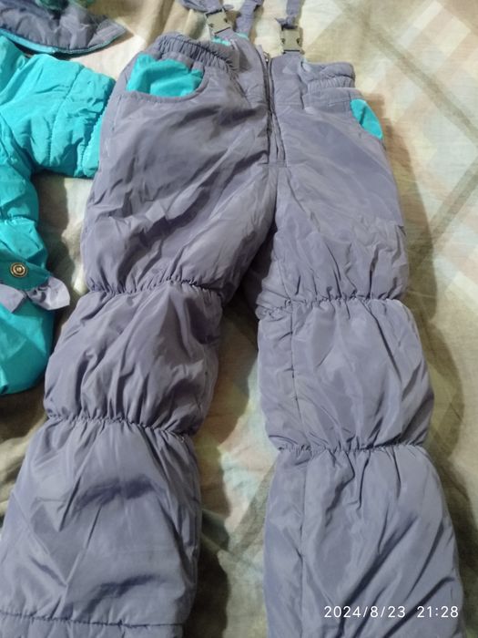 Комбинезон для девочки зимний