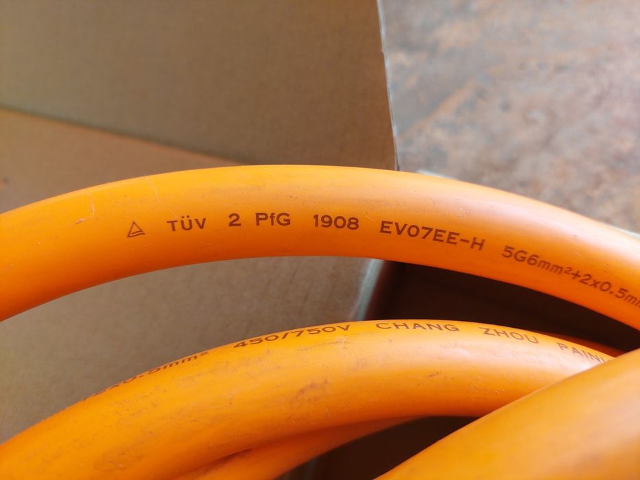 Тип 2 Type2 Кабел за зареждане на електрически автомобили  АЦ АС