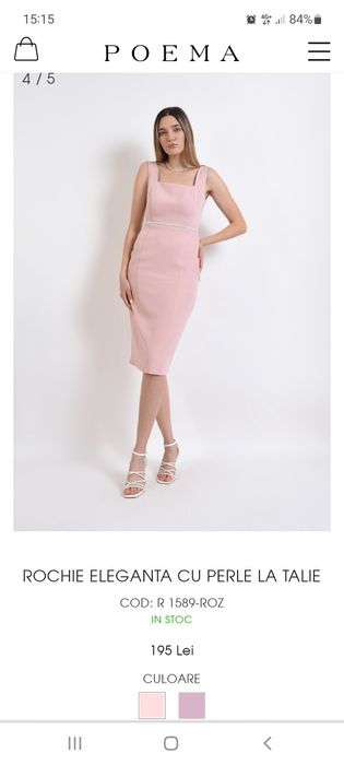 Rochie Poema, mărimea 38