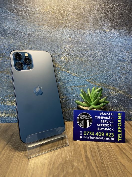 Iphone 12 Pro Max/ 128 Gb/Garantie 2Ani Centrul de Telefoane/Rate