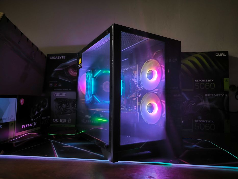 Игровой ПК Ryzen 5 7500F / RTX 5050 8GB / DDR5 / SSD 2TB / Новый