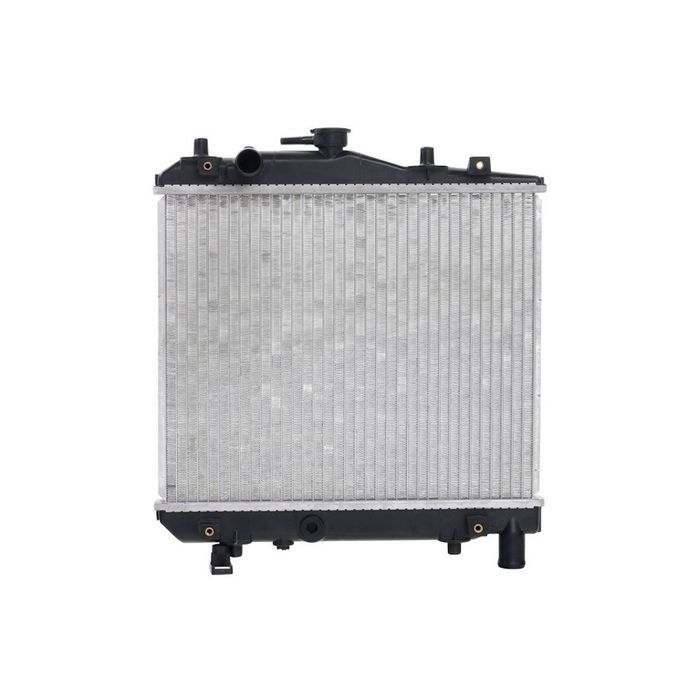 Radiator apa Kia Pride 1990-2000; Mazda 121 1987-1990, 1.1, 1.3, 377x320x23mm, AC: +/-, etansat mecanic, OE B10215200, Th-Series