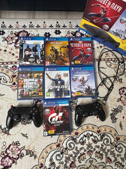 Playstation 4 1TB С Телевизором