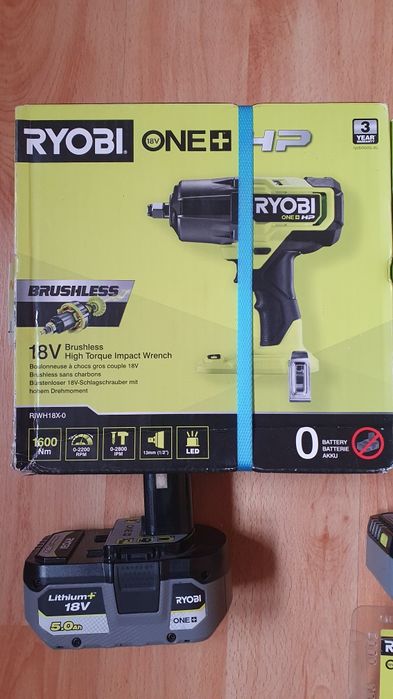 RYOBI set impact 18V de 900Nm și 1600Nm NOI  la cutie