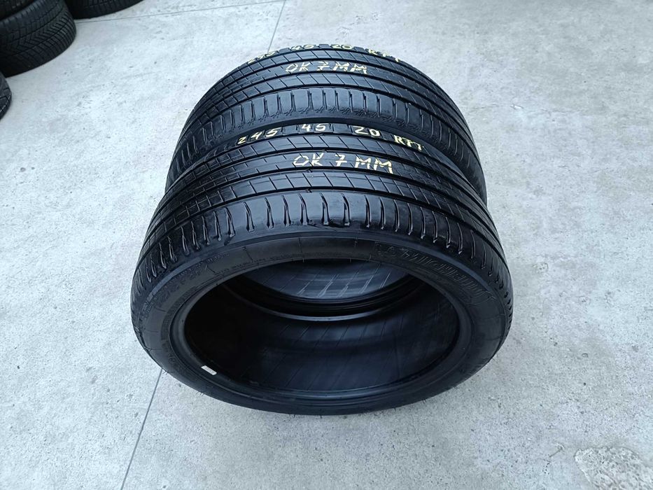 O anvelopa de vara 245 45 20 michelin latitude sport 3 run flat cu 7mm