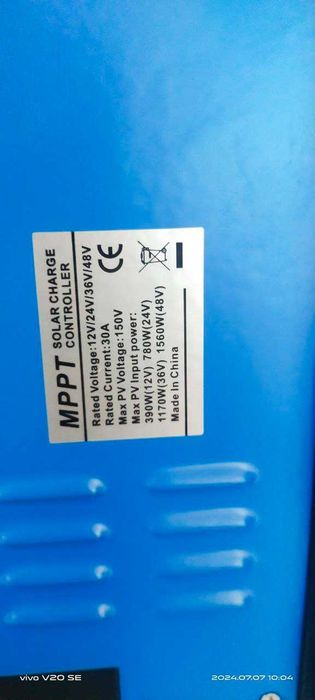 MPPT Controller (Quyosh panellari va sistemasi uchun Kontroller mppt)