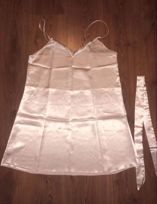 Свадебный халат белоснежная