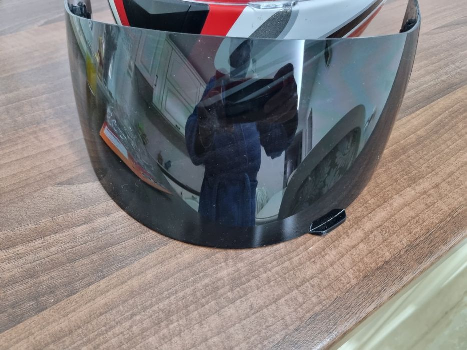 Cască axo cu două visiere