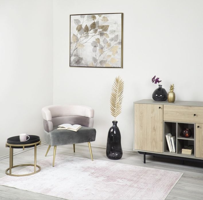 Fotoliu catifea living utilizat