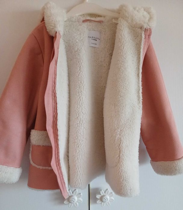 Детско пухено палтенце