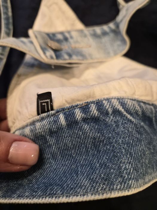 дънкови бюстие ,