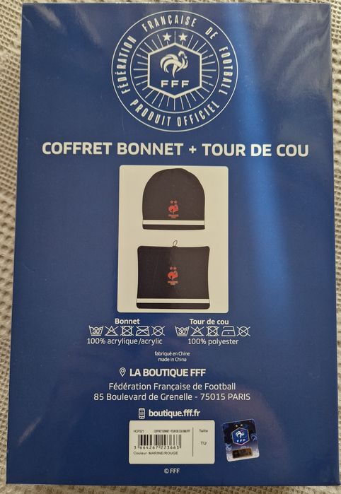 Комплект зимна шапка и шал