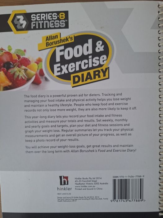 Недатиран дневник за храна/упражнения