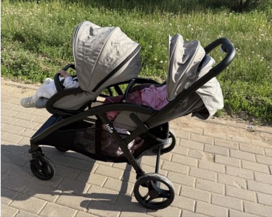Joie Evalite Duo коляска для близнецов!