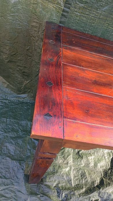 Трапезна маса от тиково дърво!