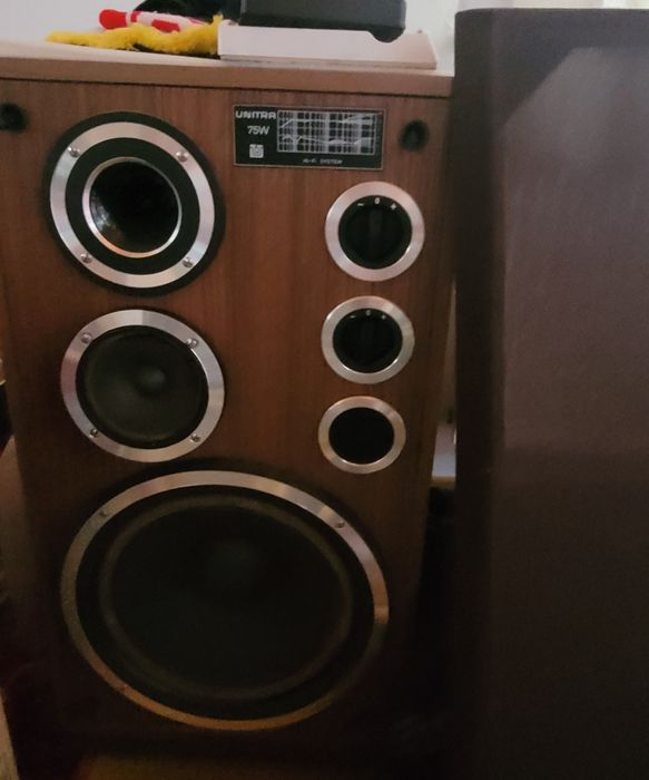 Statie Technics, deck Samsung si 2 boxe Unitra