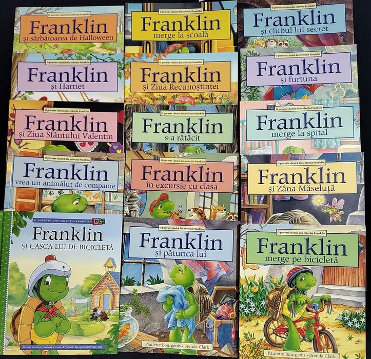 Carti Jurnalul unui puști,Disney,Franklin,cărți de iarna,pachet alfabe